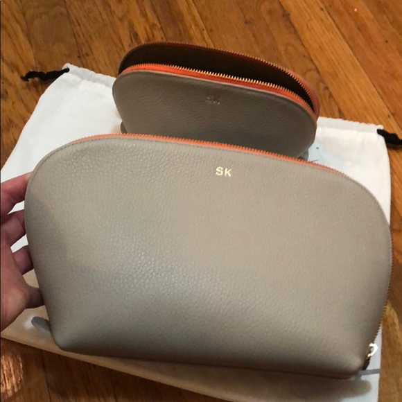 Cuyana Bags Cuyana Leather Travel Case Set Poshmark